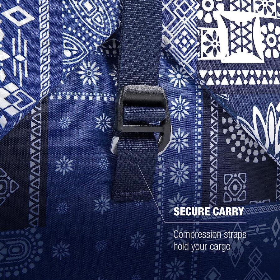 HELINOX ORIGAMI TOTE COMBO GEAR CARRY SYSTEM AND PICNIC MAT, BLUE BANDANA | Helinox | 05
