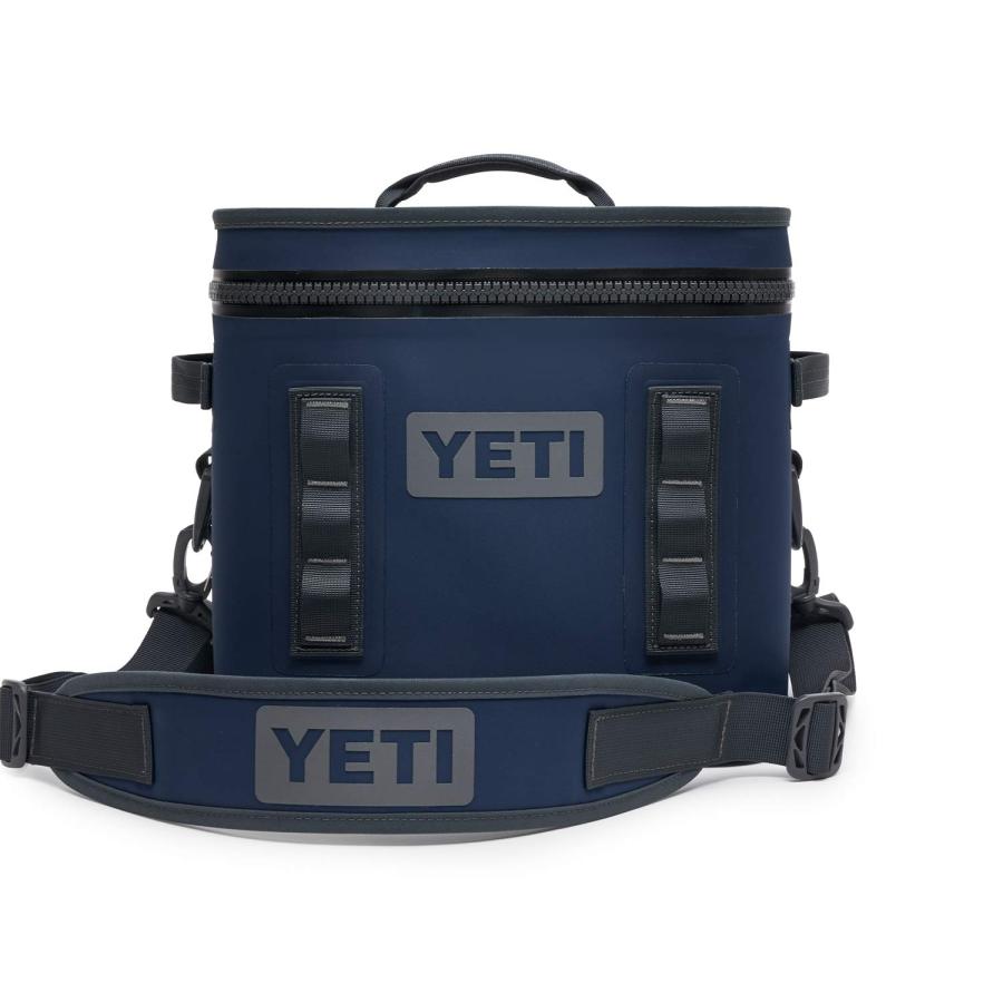YETI Hopper Flip 12 ポータブルソフトクーラー:YETI、ネイビー | YETI