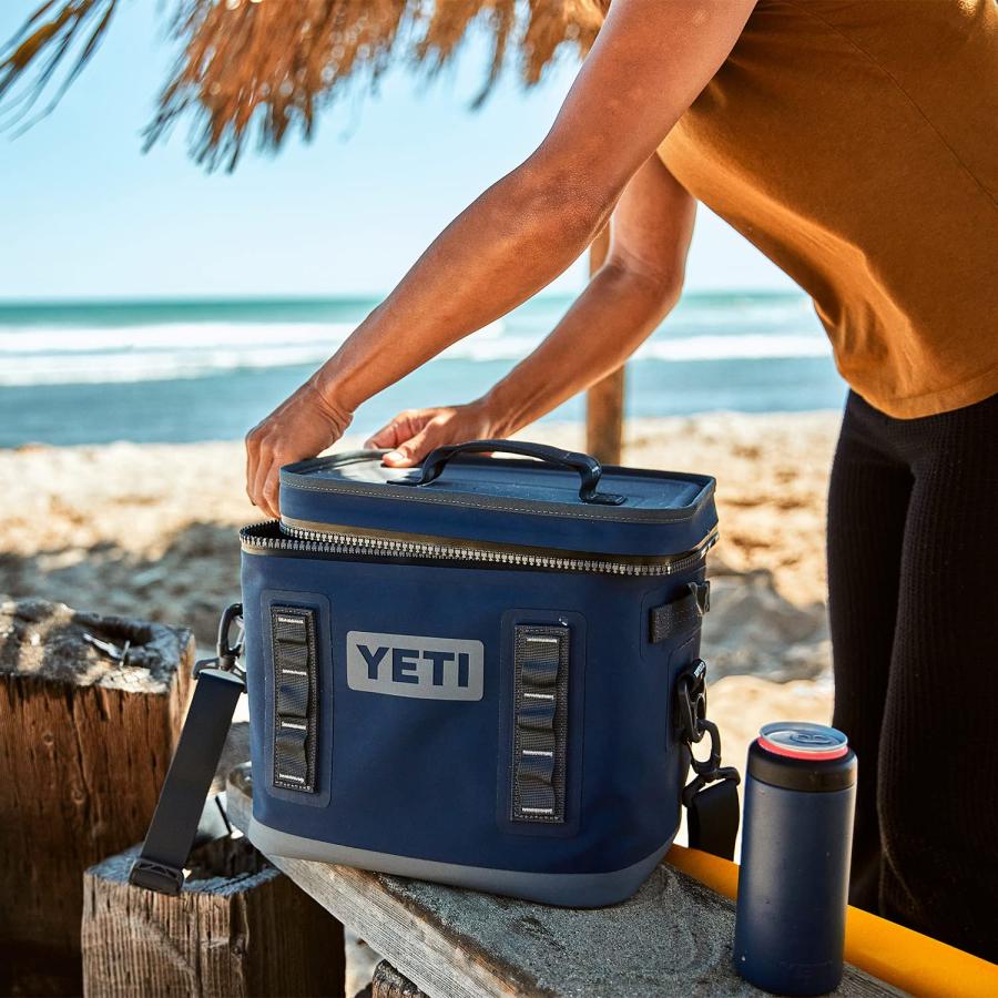 YETI Hopper Flip 12 ポータブルソフトクーラー:YETI、ネイビー | YETI | 06