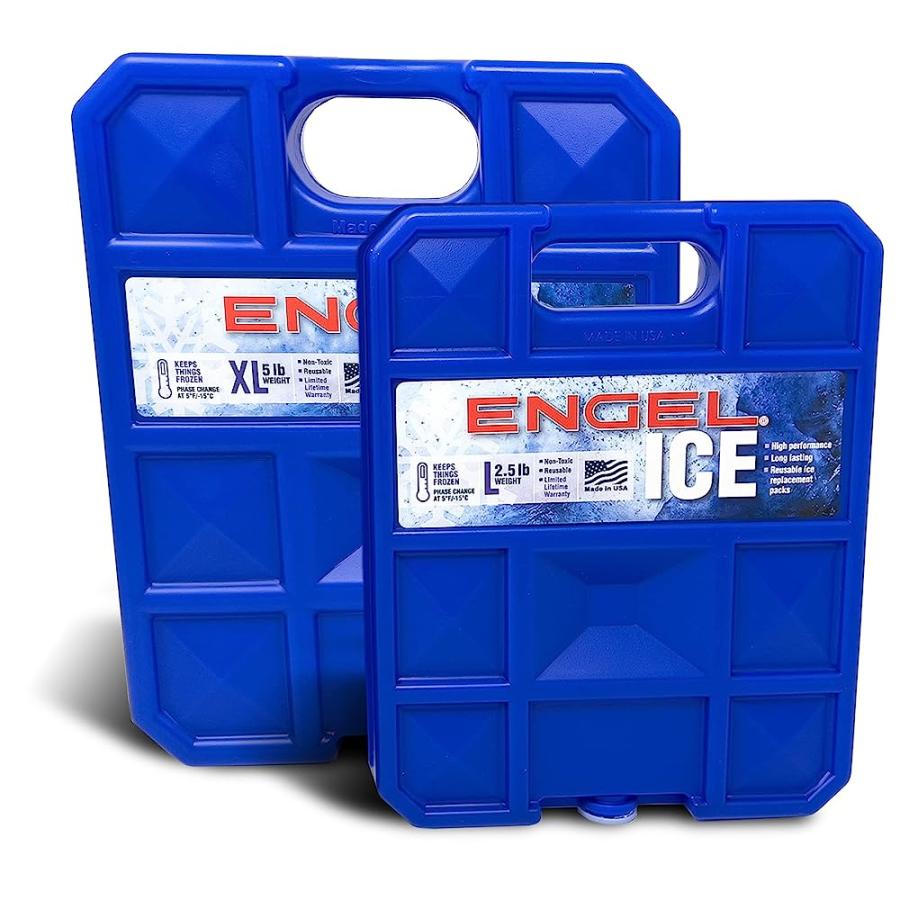 ENGEL 5°F (-15°C) FREEZER PACKS - MADE IN THE USA - ICE PACKS FOR BOATING, FISHING, CAMPING & FOOD STORAGE. THE PERFECT NON-TOXIC SAFE REPLACEM |  | 01