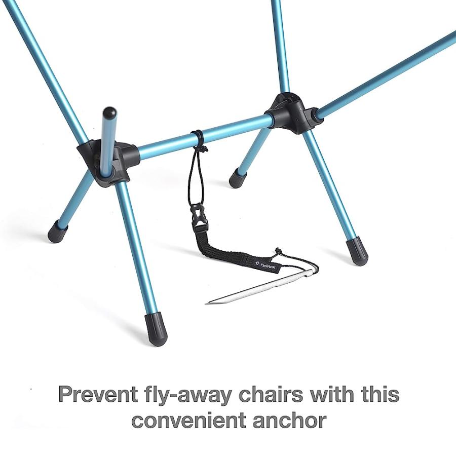 HELINOX CHAIR ANCHOR TO SECURE LIGHTWEIGHT BEACH AND CAMP CHAIRS IN WINDY WEATHER | Helinox | 01