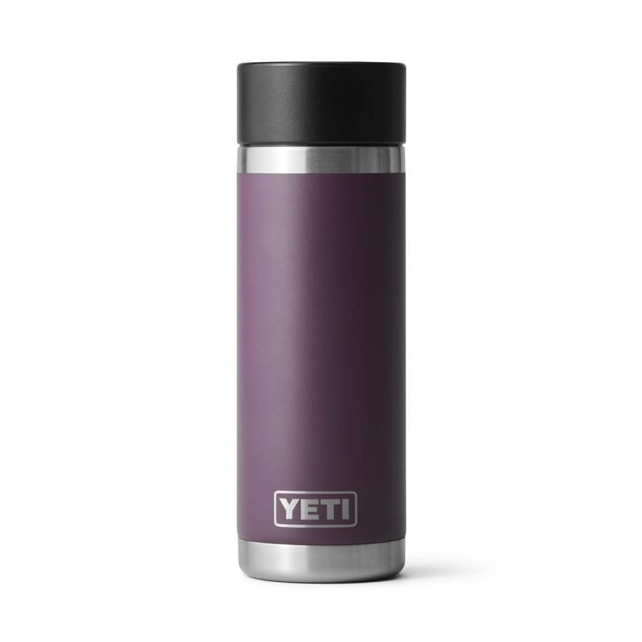 YETI Rambler 18オンス ボトル キャップ付き 真空断熱 ステンレス製、ノルディックパープル | YETI | 05