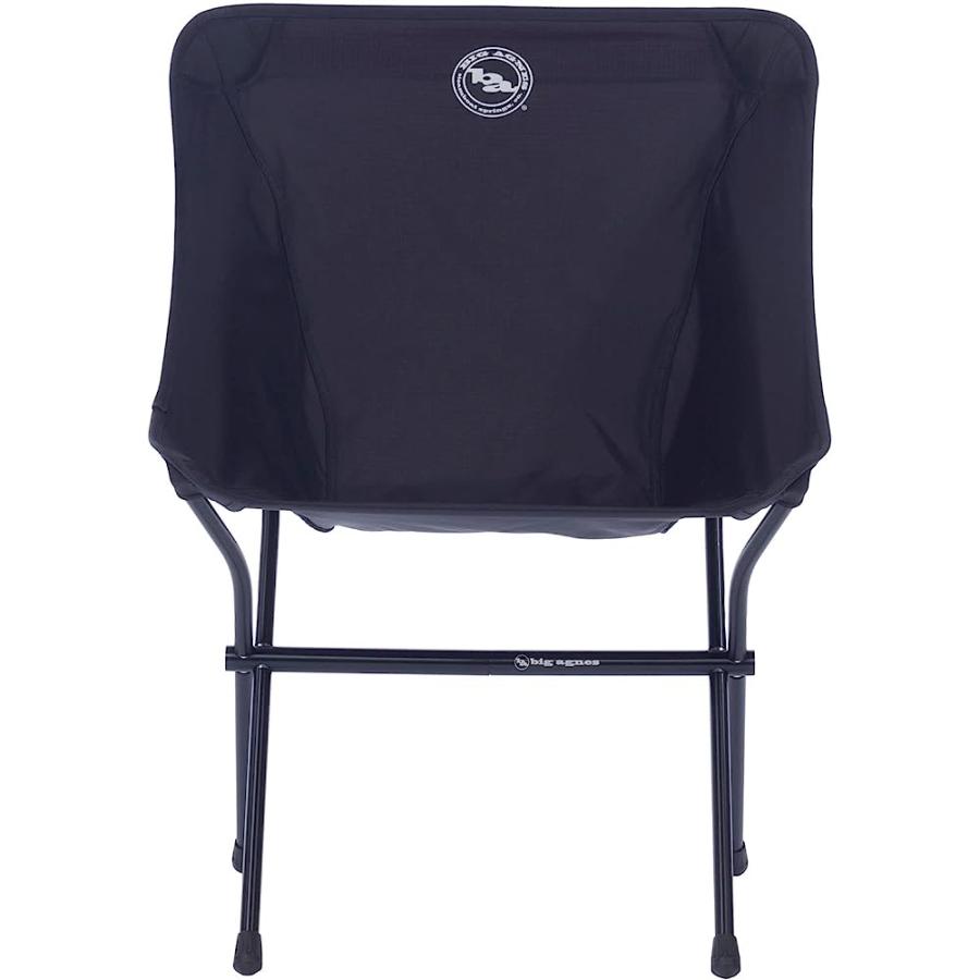 BIG AGNES MICA BASIN CHAIR- ULTRALIGHT, PORTABLE CHAIR FOR CAMPING AND BACKPACKING, BLACK | BIG AGNES | 01
