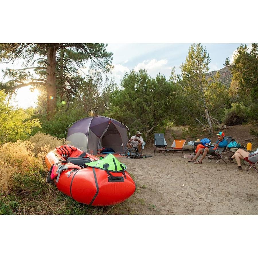 BIG AGNES MICA BASIN CHAIR- ULTRALIGHT, PORTABLE CHAIR FOR CAMPING AND BACKPACKING, BLACK | BIG AGNES | 03