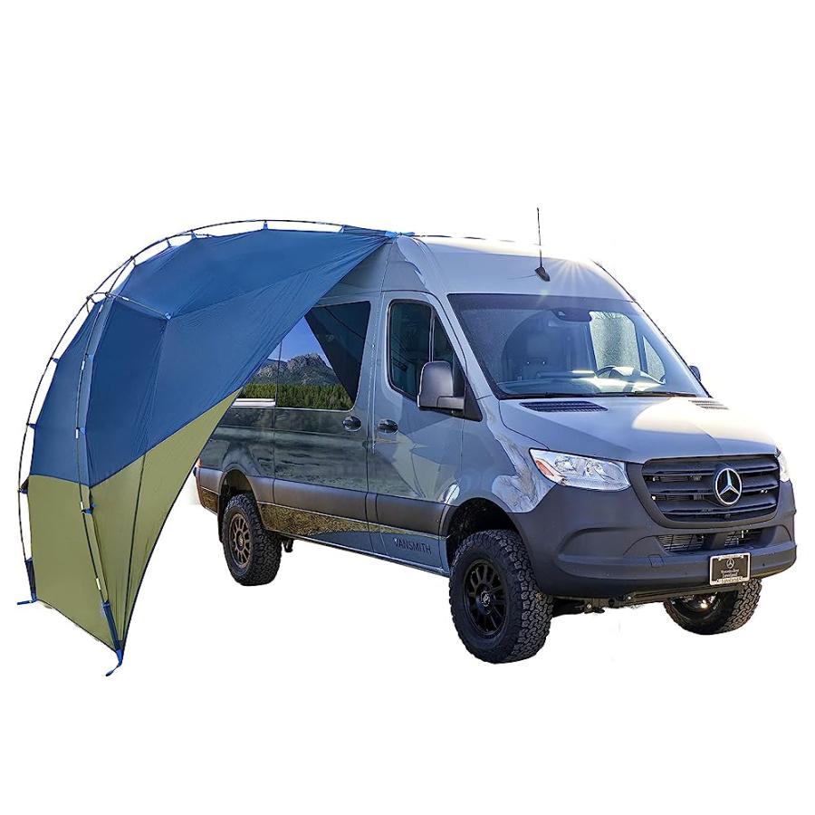 KELTY SIDEROADS AWNING SHELTER FOR CAR CAMPING, TAILGATING, AND SUMMER BEACH TRIPS, PROTECTION FROM ELEMENTS AND UV, UNIVERSAL MOUNT, STURDY STEE | KELTY