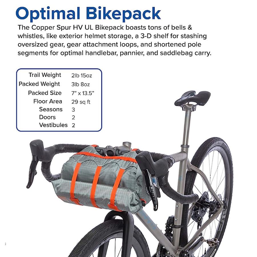 BIG AGNES COPPER SPUR HV UL2 ULTRALIGHT BIKEPACKING TENT | BIG AGNES | 03