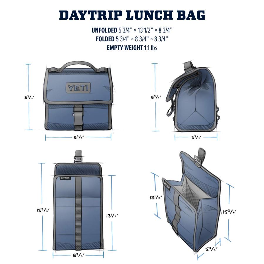 YETI Daytrip パッカブルランチバッグ、コーラル | YETI | 04