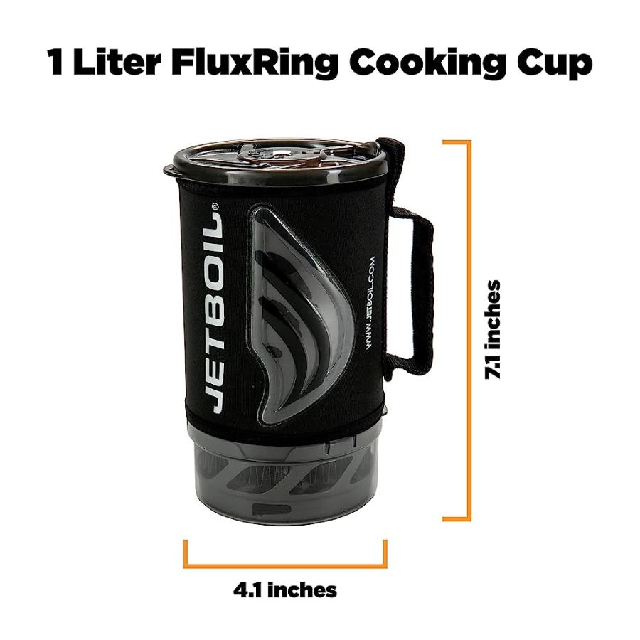 JETBOIL FLASH CAMPING STOVE COOKING SYSTEM, CARBON | JETBOIL | 02