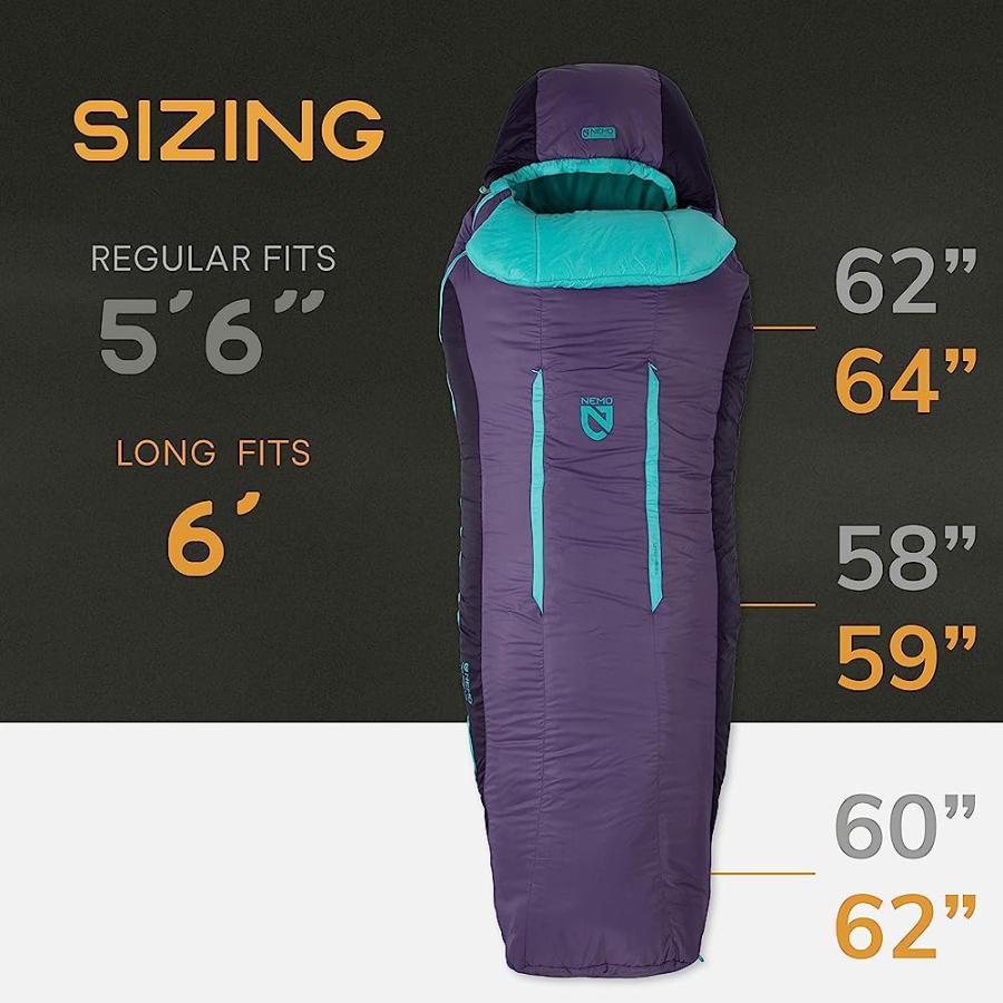 NEMO FORTE WOMENS 20 REG (TIDE POOL/SHADED THISTLE) | NEMO | 05