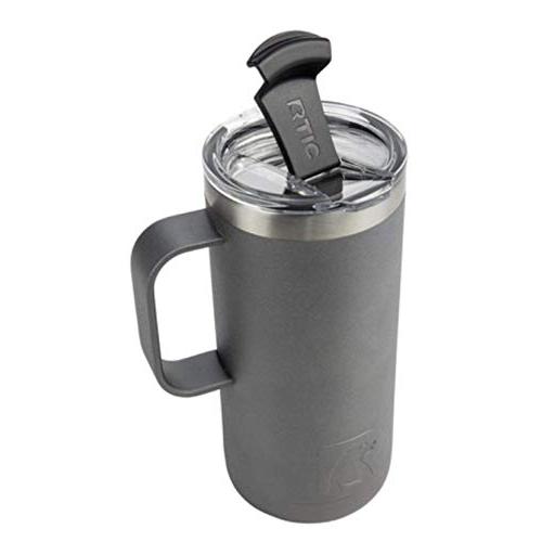 RTIC TRAVEL COFFEE CUP (16 OZ), GRAPHITE |  | 03