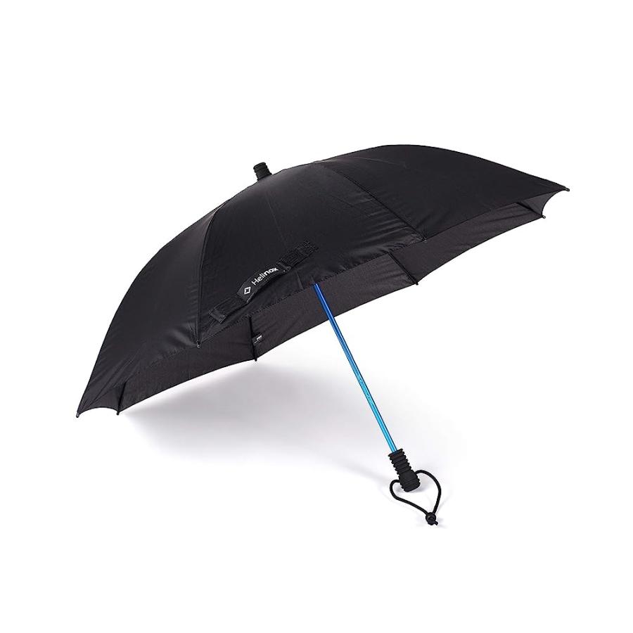 HELINOX UMBRELLA ONE LIGHTWEIGHT TREKKING UMBRELLA, BLACK | Helinox