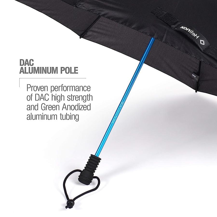 HELINOX UMBRELLA ONE LIGHTWEIGHT TREKKING UMBRELLA, BLACK | Helinox | 03