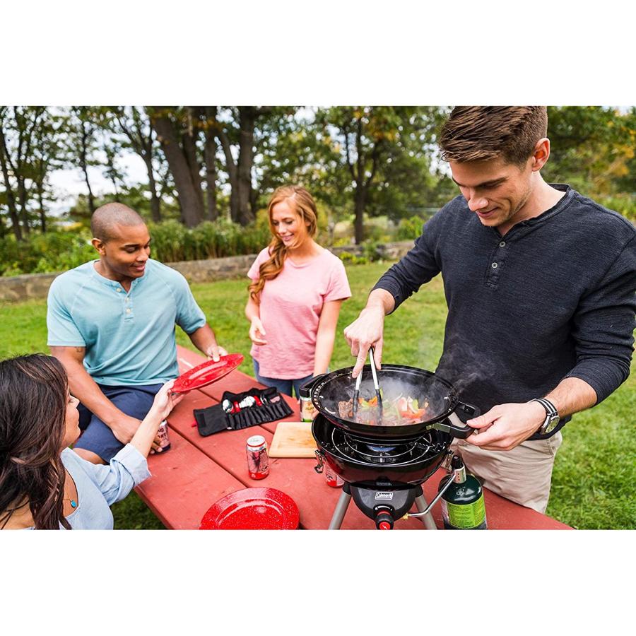 Coleman 24-Piece Enamel Dinnerware Set, Red | Coleman | 04