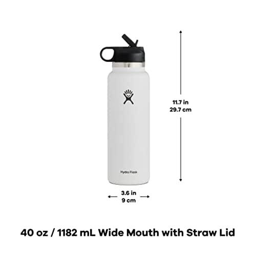 HYDRO FLASK 40 OZ WIDE MOUTH STRAW LID RAIN | HYDRO FLASK | 01