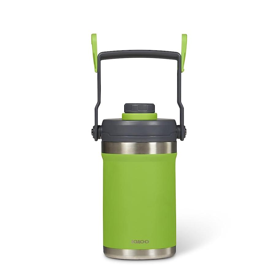 IGLOO 1/2 GAL GREEN STAINLESS STEEL SPORT JUG | LES CREATIONS
