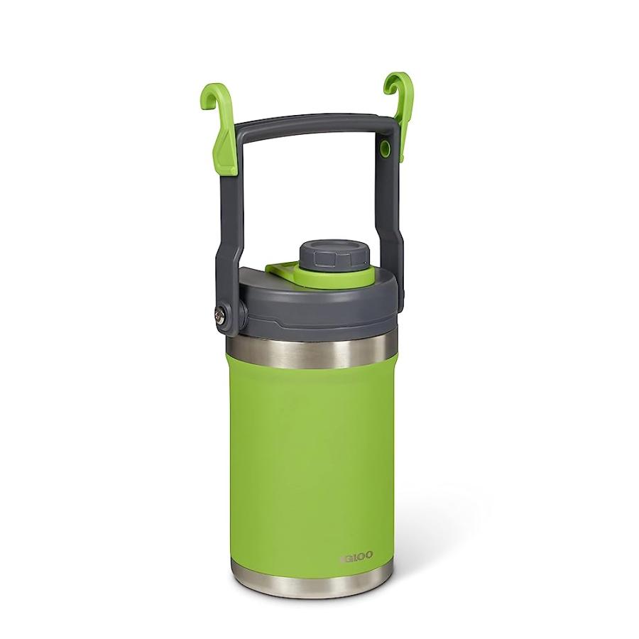 IGLOO 1/2 GAL GREEN STAINLESS STEEL SPORT JUG | LES CREATIONS | 01