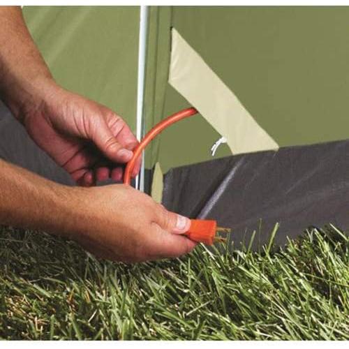 Coleman 8-Person Tent for Camping Montana Tent with Easy Setup, Green | Coleman | 06