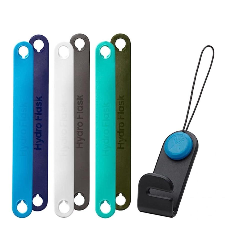 HYDRO FLASK FLEX STRAP PACK - ACCESSORY COLOR STRAPS FOR LIDS CAPS - DISHWASHER SAFE, BPA-FREE, TOXIN-FREE | HYDRO FLASK