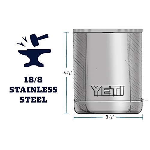 YETI Rambler 10オンス ローボール 蓋付き 真空断熱 ステンレス製、コーラル | YETI | 03