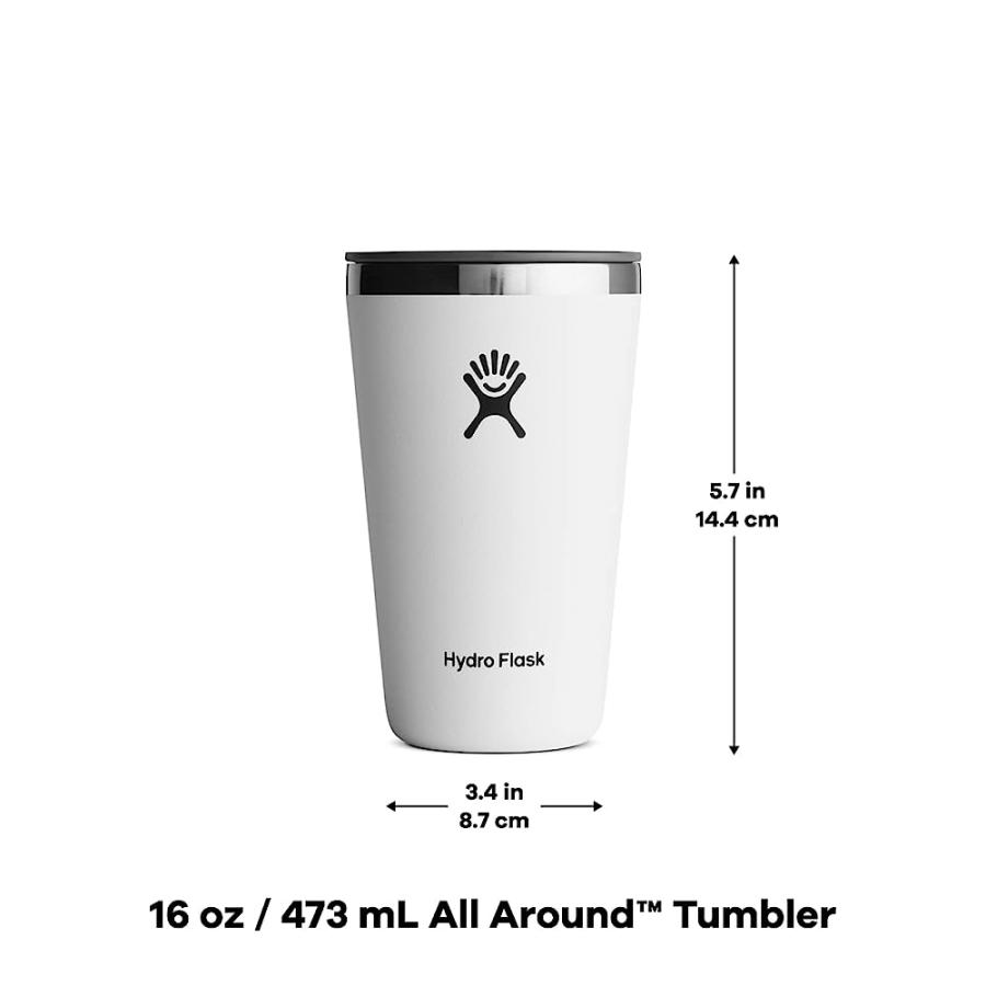 HYDRO FLASK 16 OZ ALL AROUND TUMBLER BLACK | HYDRO FLASK | 03