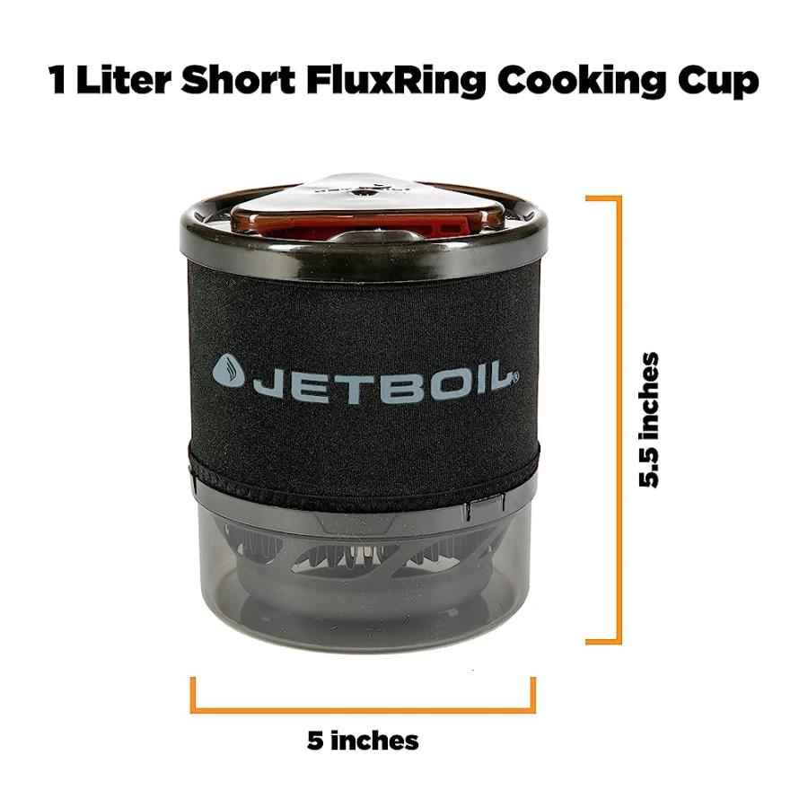 JETBOIL MINIMO CAMPING AND BACKPACKING STOVE COOKING SYSTEM WITH ADJUSTABLE HEAT CONTROL (CARBON) | JETBOIL | 02