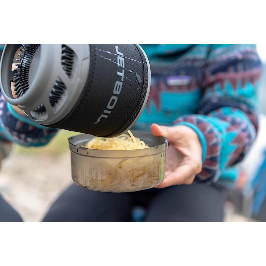 JETBOIL MINIMO CAMPING AND BACKPACKING STOVE COOKING SYSTEM WITH ADJUSTABLE HEAT CONTROL (CARBON) | JETBOIL | 06