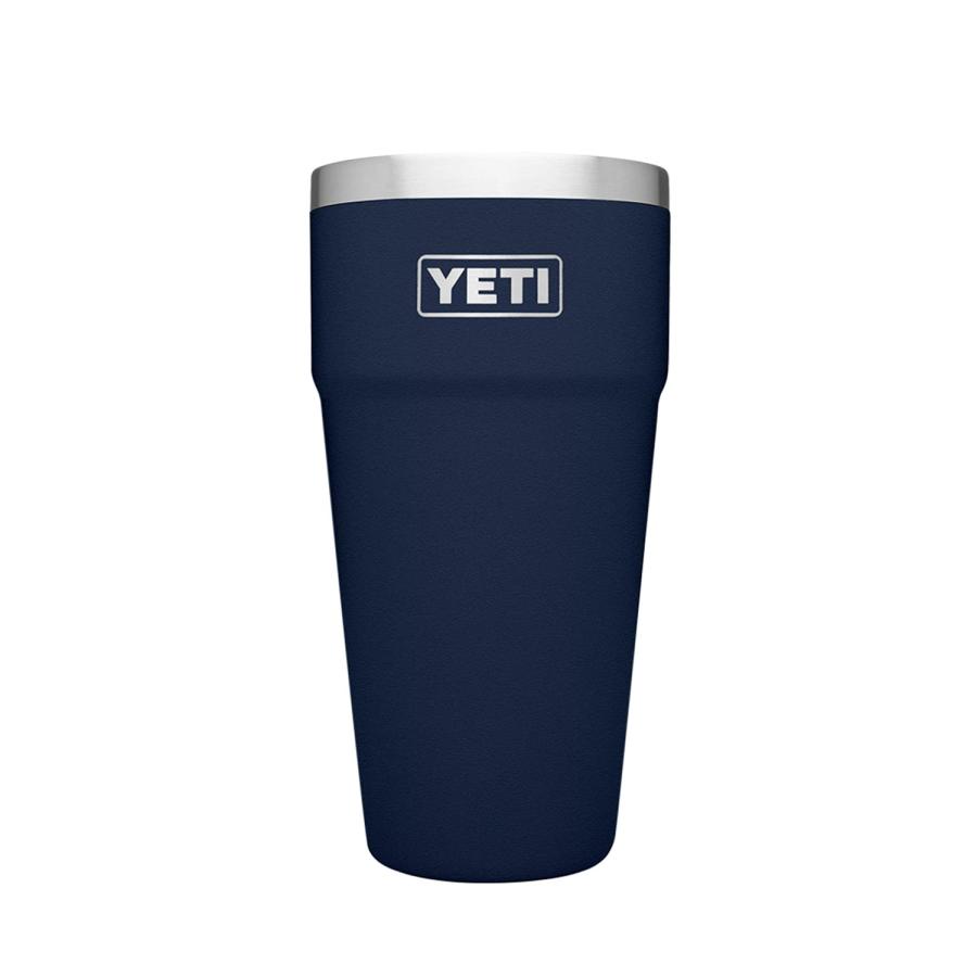YETI Rambler 26オンス スタッカブルカップ 真空断熱 ステンレス製、ネイビー | YETI | 02