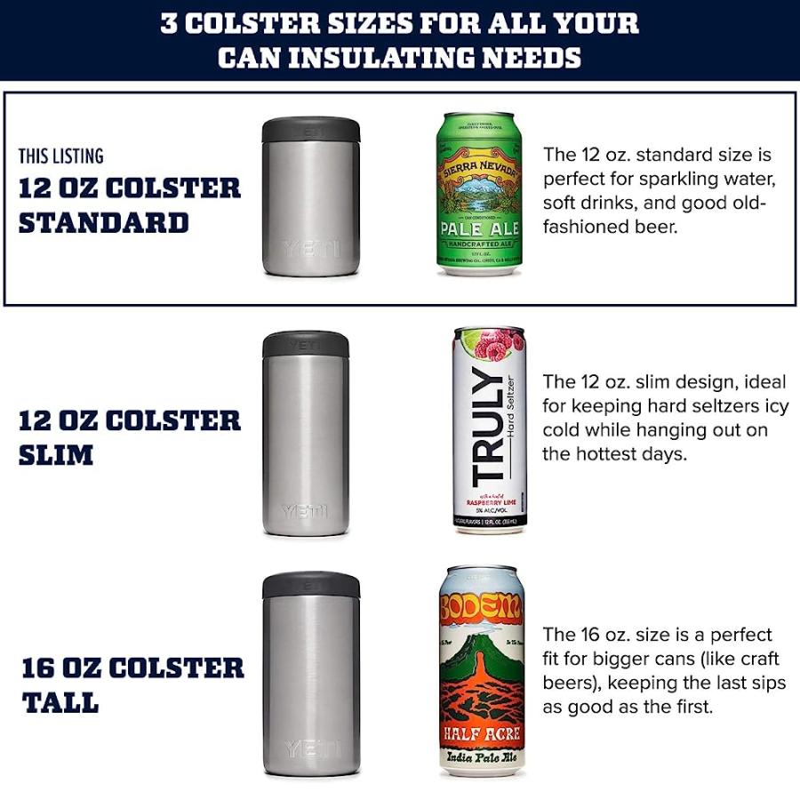 YETI RAMBLER 12 OZ. COLSTER CAN INSULATOR FOR STANDARD SIZE CANS, SEAFOAM (NO CAN INSERT) | YETI | 01