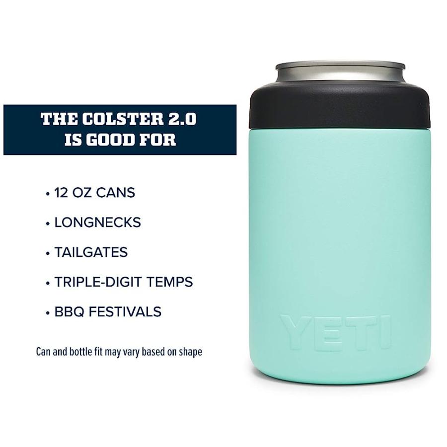 YETI RAMBLER 12 OZ. COLSTER CAN INSULATOR FOR STANDARD SIZE CANS, SEAFOAM (NO CAN INSERT) | YETI | 03