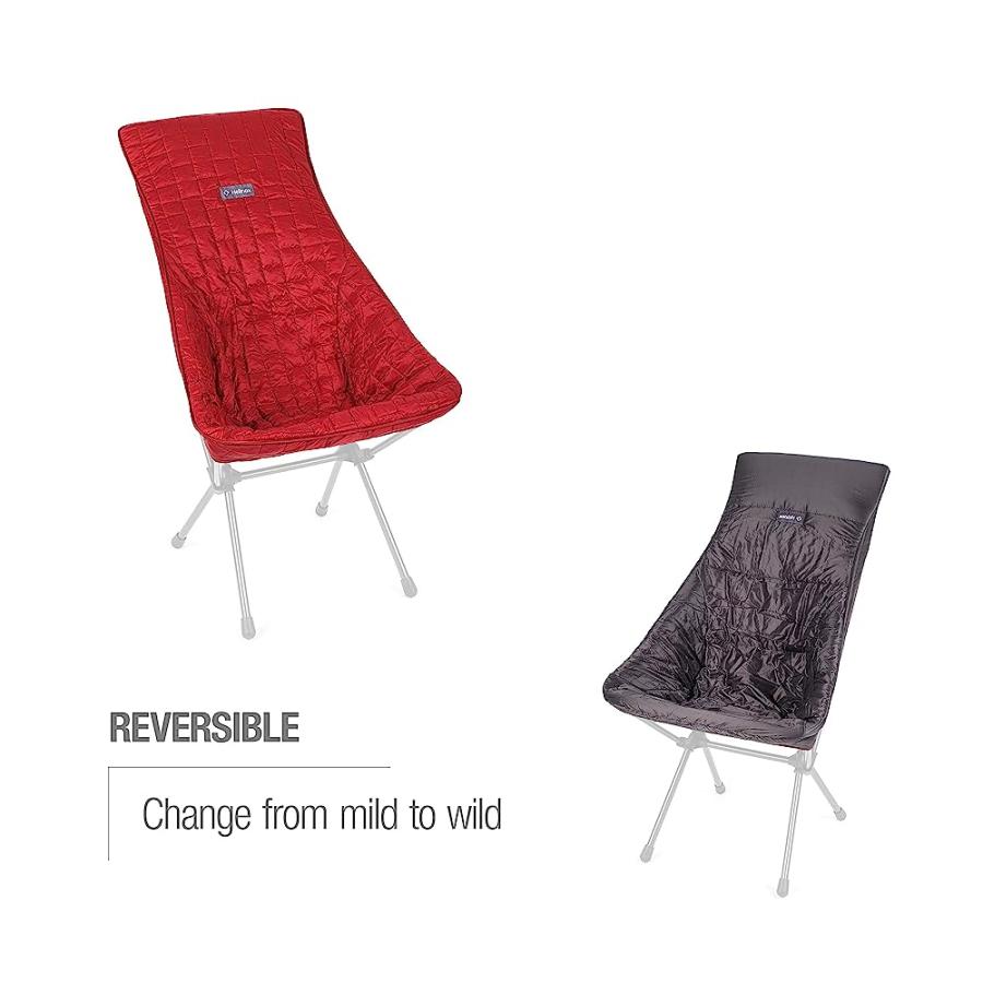 HELINOX SEAT WARMER INSULATED FITTED CHAIR COVER, SUNSET/BEACH, SCARLET/IRON | Helinox | 04