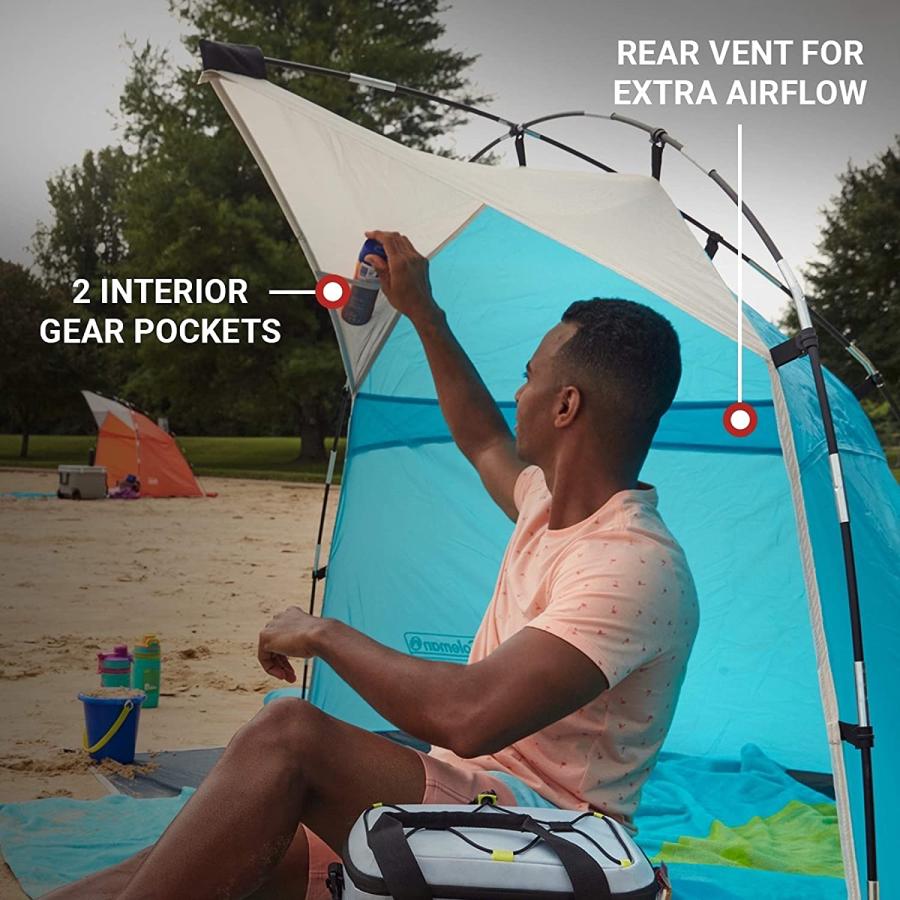 Coleman Skyshade Compact Beach Shade, Pop Up Beach Tent, Portable Shade Tent, Small | Coleman | 05