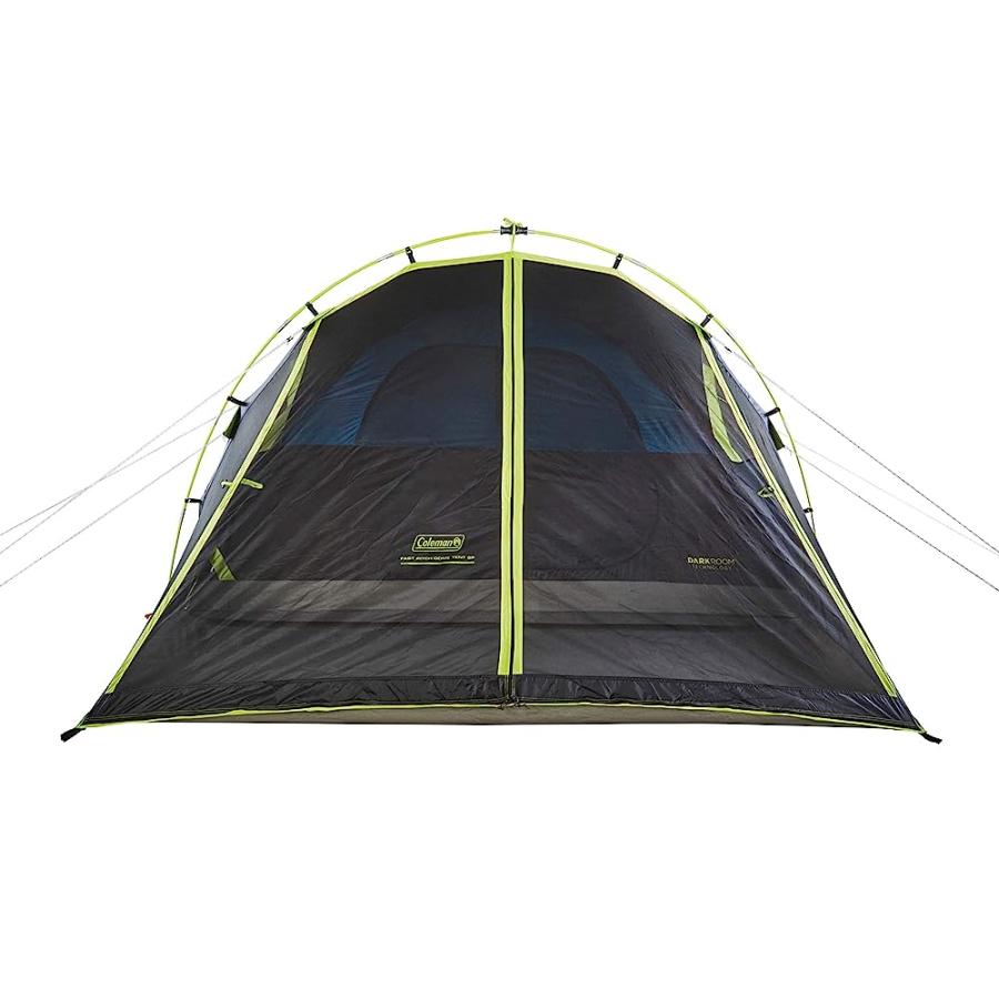 COLEMAN CAMPING TENT WITH SCREEN ROOM | 6 PERSON CARLSBAD DARK ROOM DOME TENT WITH SCREENED PORCH , GREEN/BLACK/TEAL｜usdirectmax｜03