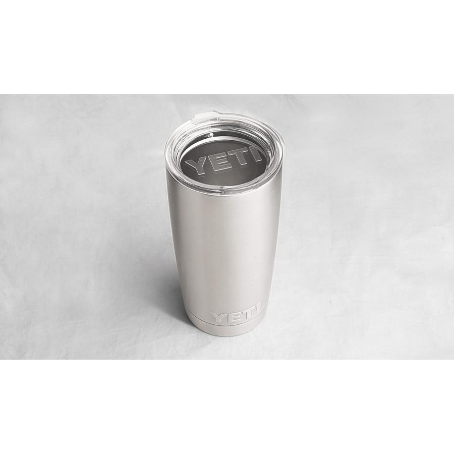 YETI Rambler 20オンス タンブラー 蓋付き 真空断熱 ステンレス製、ステンレス | YETI | 01