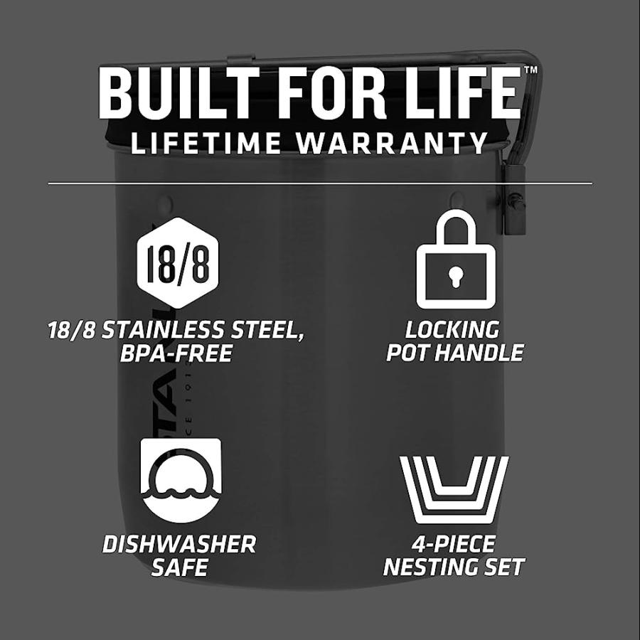 STANLEY ADVENTURE BOWL + SPORK COMPACT COOK SET 24OZ | STANLEY | 01