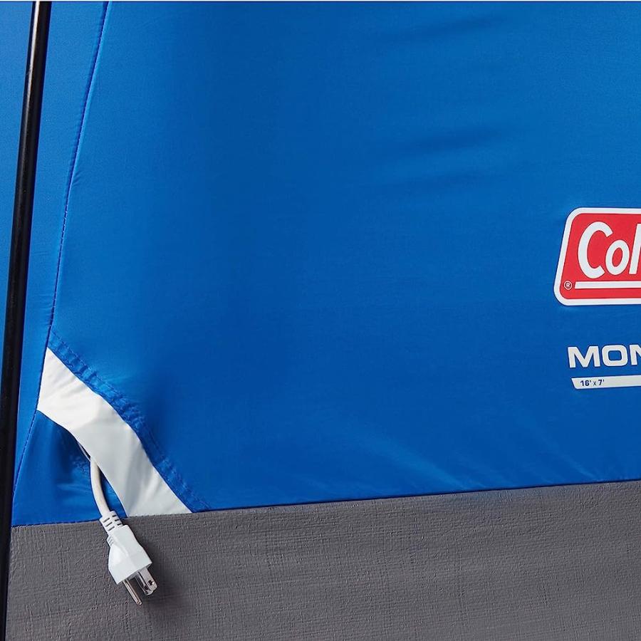 COLEMAN CAMPING TENT | 8 PERSON MONTANA CABIN TENT WITH HINGED DOOR | Coleman | 04