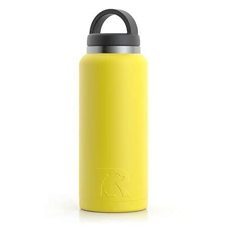 RTIC 36OZ VACUUM INSULATED WATER BOTTLE, METAL STAINLESS STEEL DOUBLE WALL INSULATION, BPA FREE REUSABLE, LEAK-PROOF THERMOS FLASK FOR HOT AND CO |  | 07
