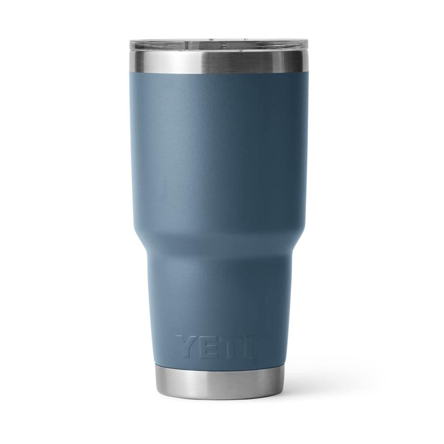 YETI Rambler 30オンス タンブラー マグスライダー蓋付き 真空断熱 ステンレス製、ノルディックブルー | YETI | 06