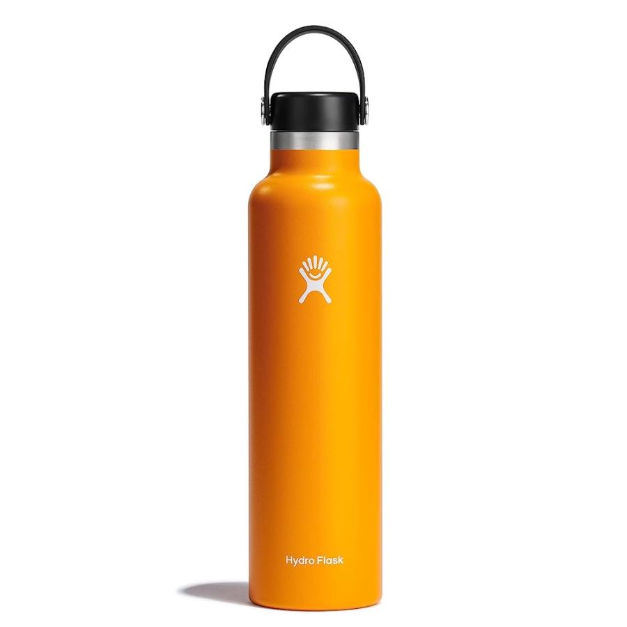 HYDRO FLASK 24 OZ STANDARD MOUTH WATER BOTTLE WITH FLEX CAP OR FLEX STRAW | HYDRO FLASK