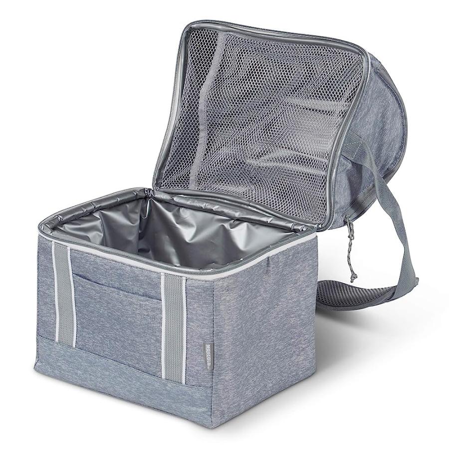 IGLOO 22 CAN PLAYMATE GRIPPER LARGE PORTABLE LUNCHBOX SOFT COOLER BAG, GRAY | igloo | 04