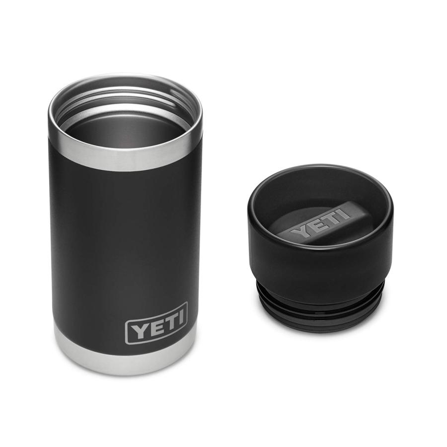 YETI Rambler 12オンス ボトル キャップ付き 真空断熱 ステンレス製、ブラック | YETI | 02