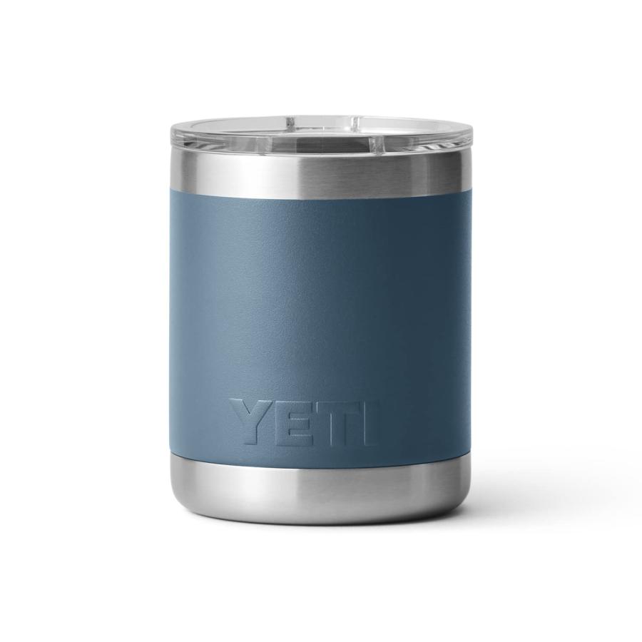 YETI Rambler 10オンス ローボール マグスライダー蓋付き 真空断熱 ステンレス製、ノルディックブルー | YETI | 04
