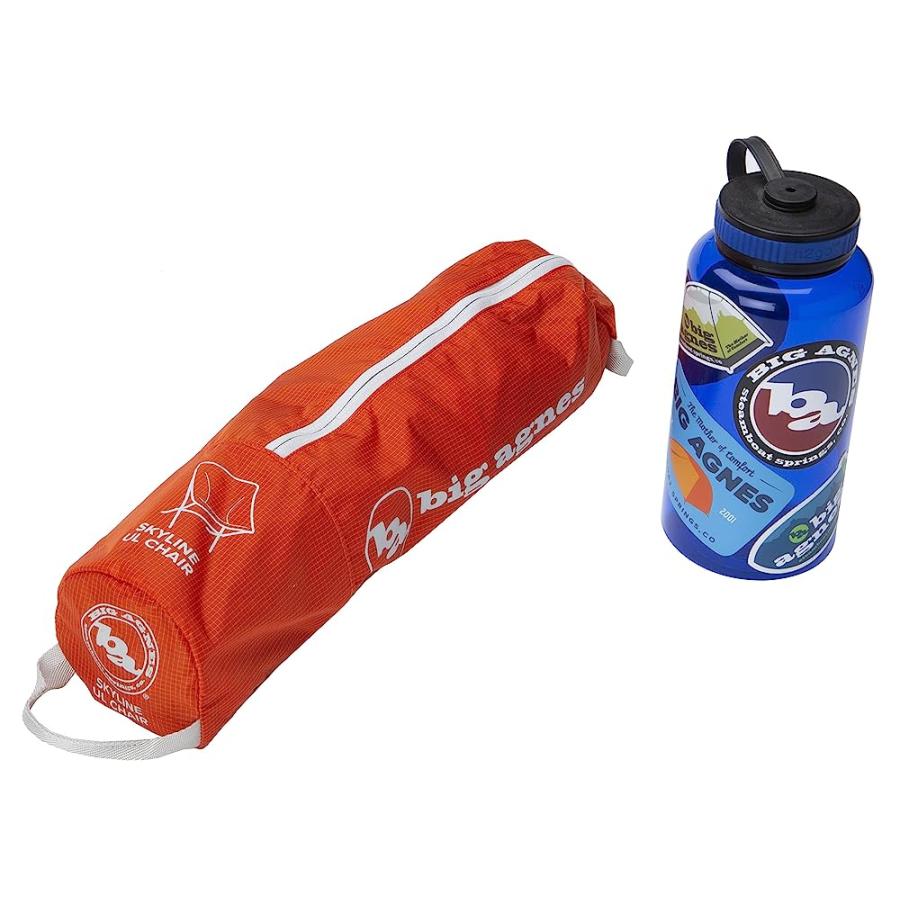 BIG AGNES SKYLINE UL ULTRALIGHT BACKPACKING CHAIR, ORANGE | BIG AGNES | 02