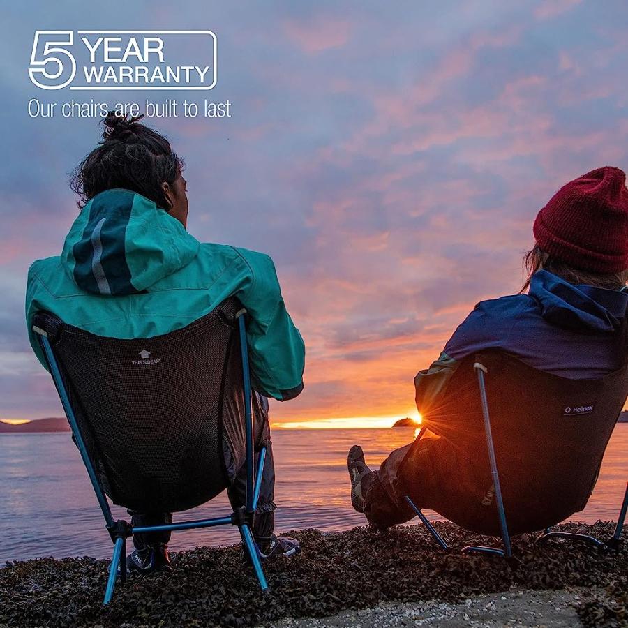 HELINOX CHAIR ZERO LARGE ULTRALIGHT COMPACT BACKPACKING CHAIR, GREY | Helinox | 02