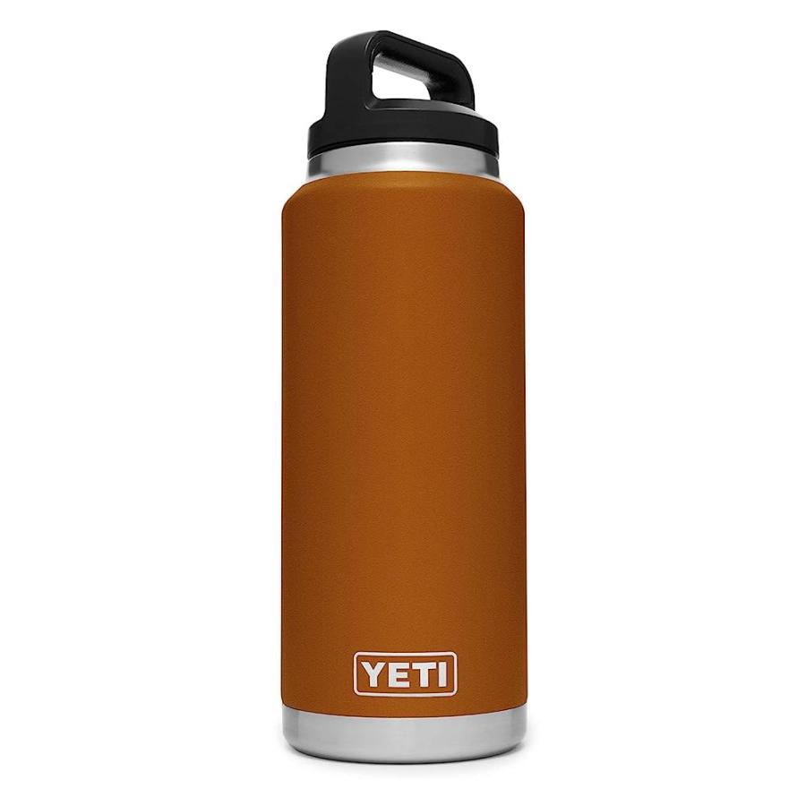 YETI RAMBLER 36 OZ BOTTLE, VACUUM INSULATED, STAINLESS STEEL WITH TRIPLEHAUL CAP, CLAY | YETI