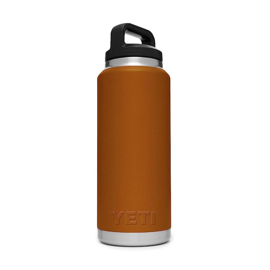 YETI RAMBLER 36 OZ BOTTLE, VACUUM INSULATED, STAINLESS STEEL WITH TRIPLEHAUL CAP, CLAY | YETI | 01