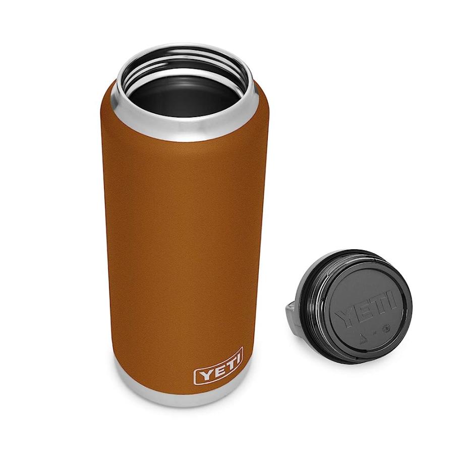 YETI RAMBLER 36 OZ BOTTLE, VACUUM INSULATED, STAINLESS STEEL WITH TRIPLEHAUL CAP, CLAY | YETI | 02