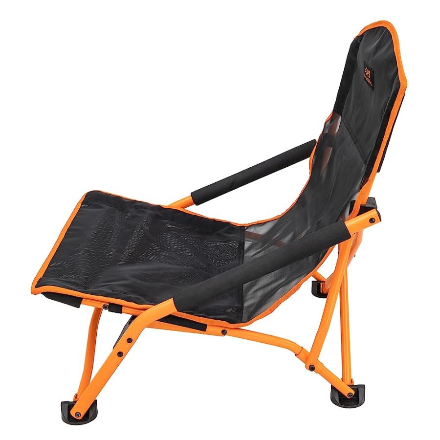 ALPS MOUNTAINEERING RENDEZVOUS ELITE CAMPING CHAIR, ONE SIZE, BLACK/APRICOT - NEW | ALPS MOUNTAINEERING | 03