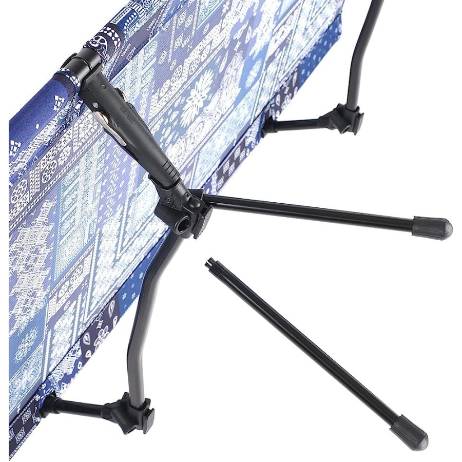 HELINOX COT ONE LIGHTWEIGHT, COMPACT, COLLAPSIBLE, PORTABLE CAMPING COT, REGULAR, BLUE BANDANA | Helinox | 03