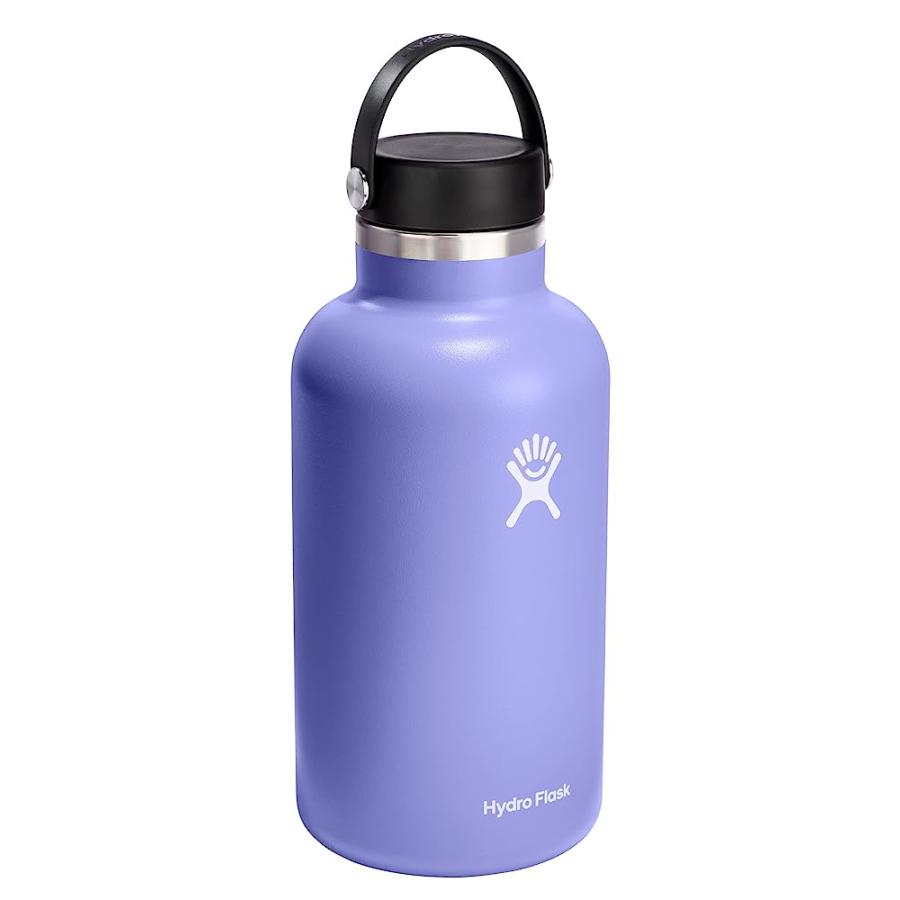 HYDRO FLASK 64 OZ WIDE MOUTH WITH FLEX CAP STAINLESS STEEL REUSABLE WATER BOTTLE LUPINE -VACUUM INSULATED, DISHWASHER SAFE, BPA-FREE, NON-TOXIC | HYDRO FLASK | 01