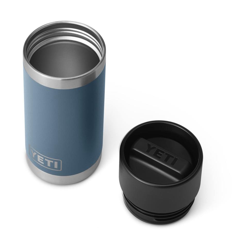 YETI Rambler 12オンス ボトル キャップ付き 真空断熱 ステンレス製、ノルディックブルー | YETI | 02